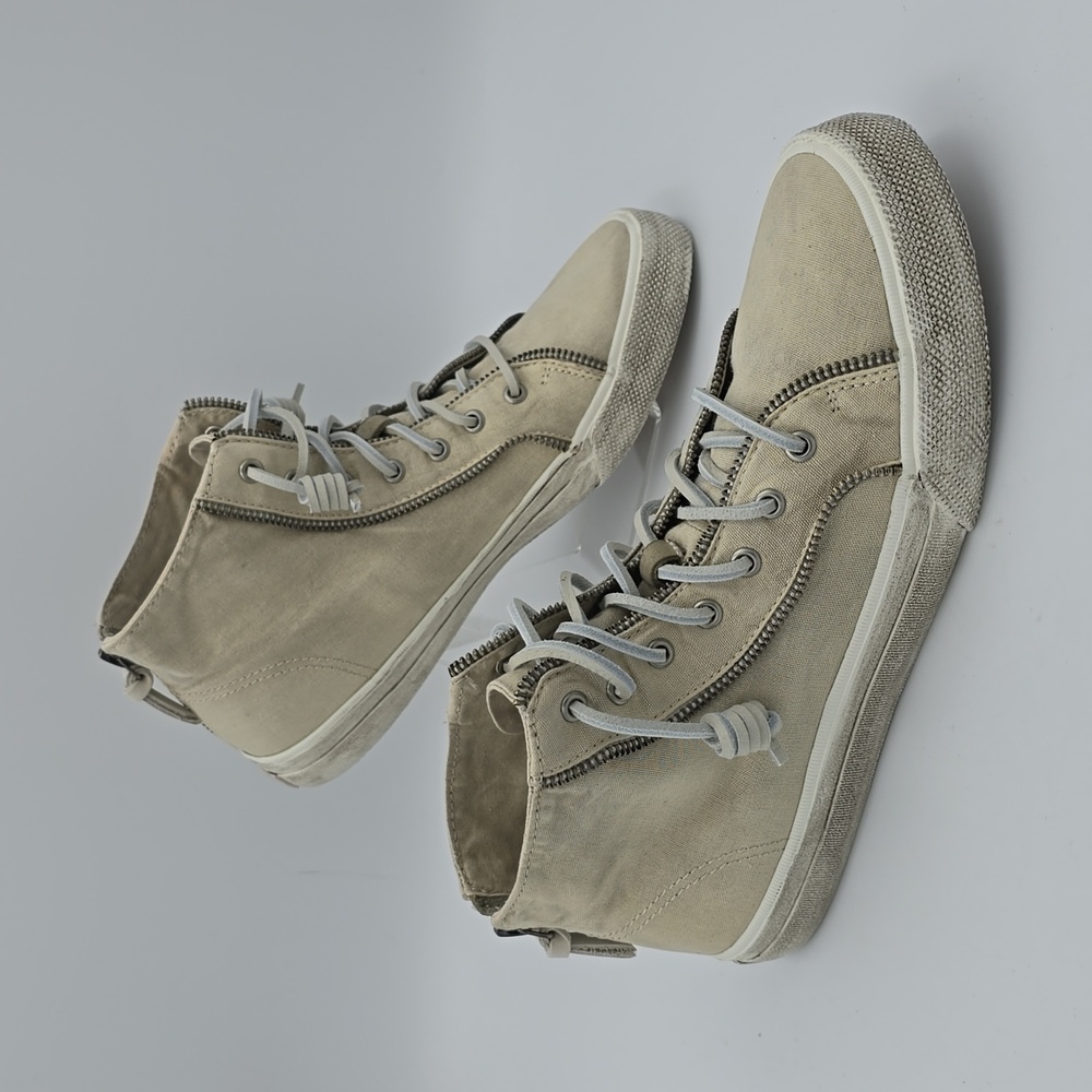 Sperry Women's X Rebecca Minkoff Fashion Boot/High-Top Sneakers, Tan, 9.5